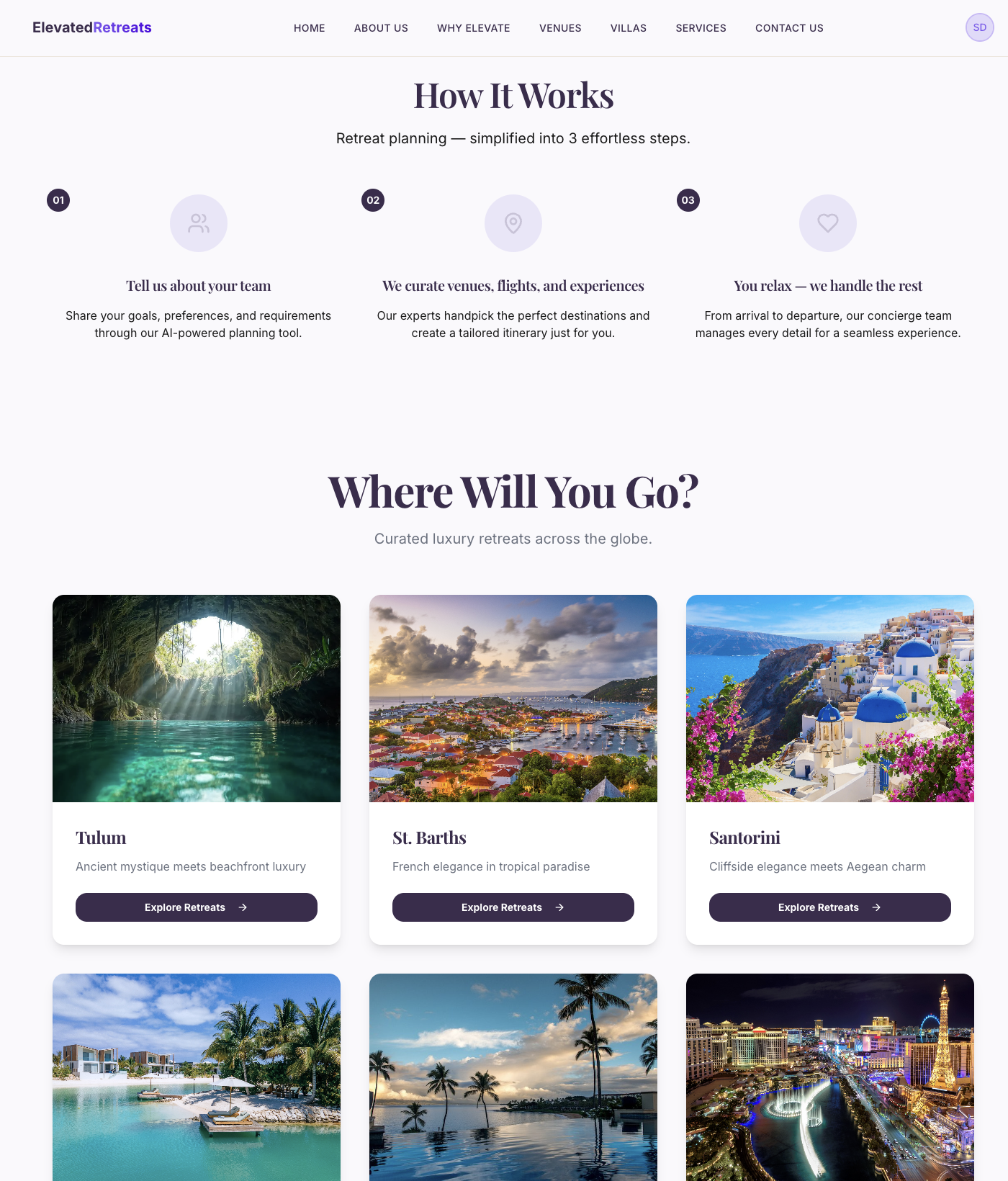 Elevated Retreats Image
