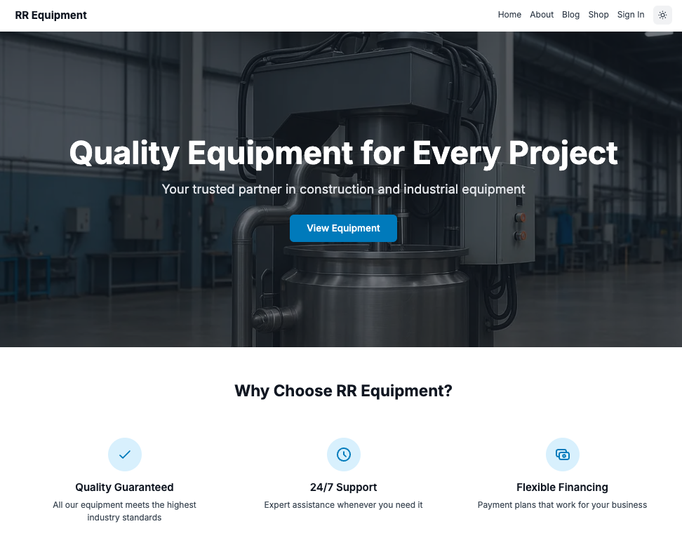 RR Equipment Image